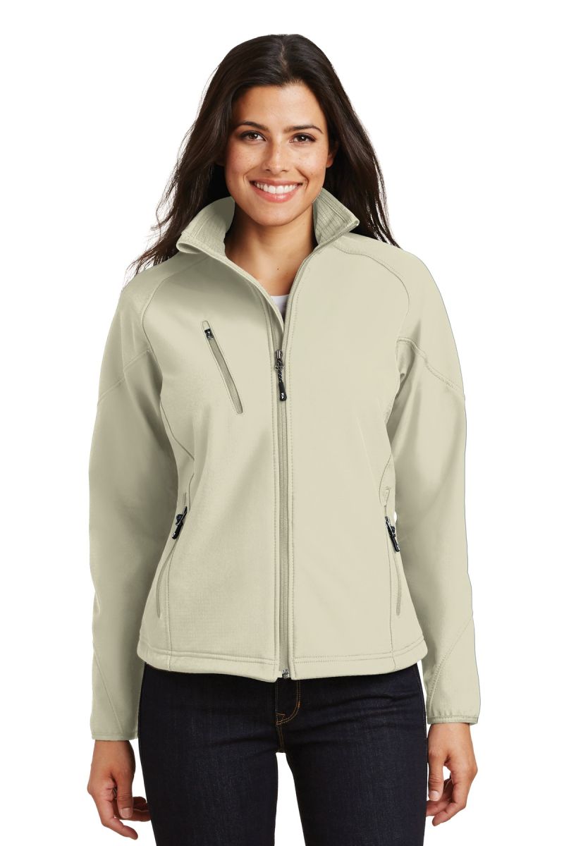 Port Authority ®  Women's Textured Soft Shell Jacket