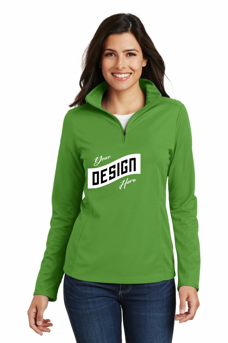 Port Authority ®  Women's Pinpoint Mesh 1/2-Zip 