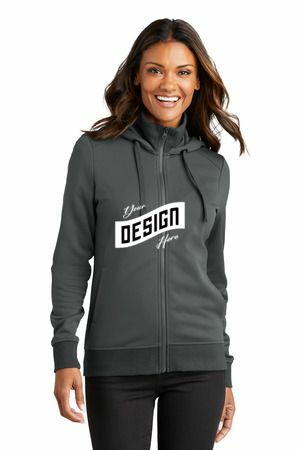 Port Authority ®  Women's Smooth Fleece Hooded Jacket L814