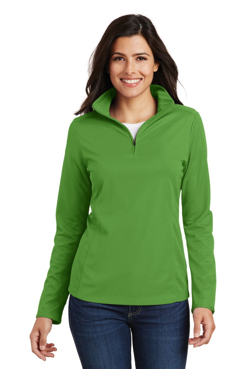 Port Authority ®  Women's Pinpoint Mesh 1/2-Zip 