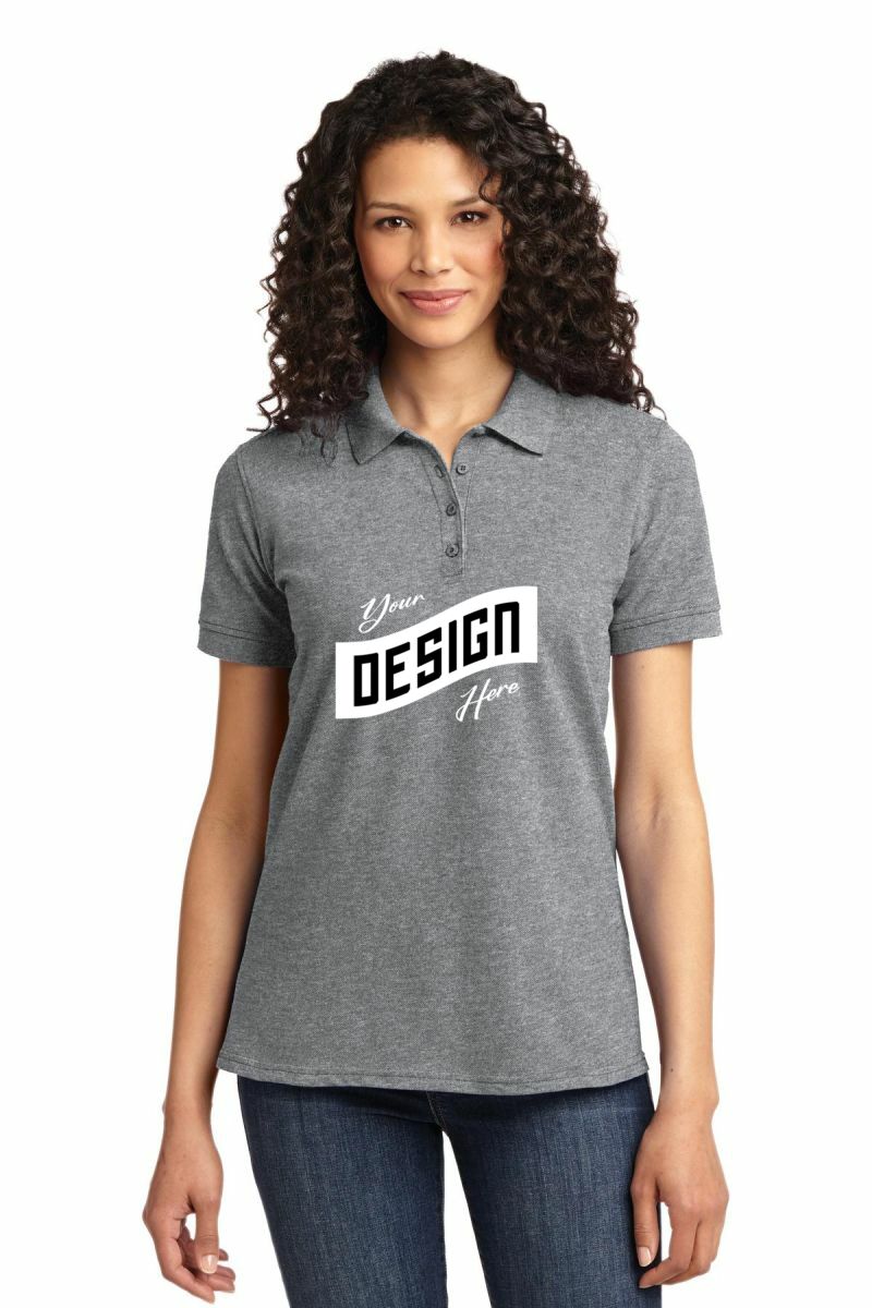 Port & Co   Women's Core Blend Pique Polo