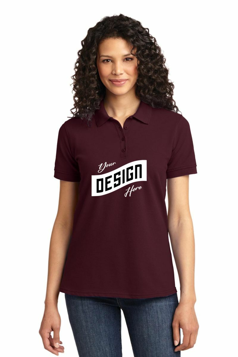 Port & Co   Women's Core Blend Pique Polo