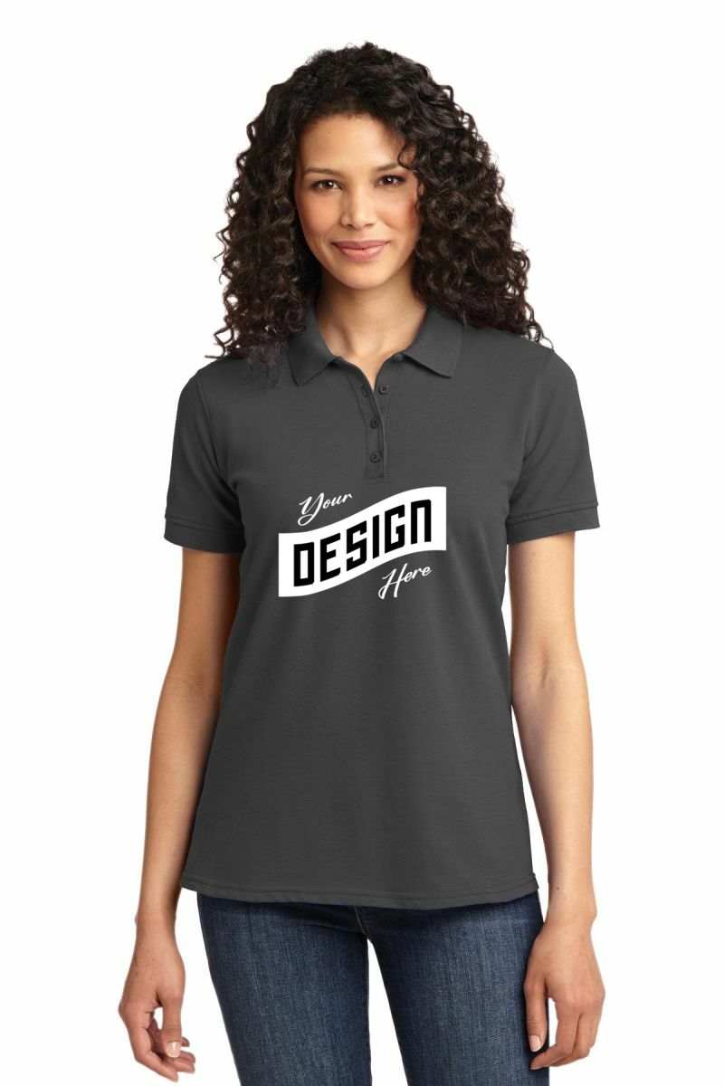 Port & Co   Women's Core Blend Pique Polo