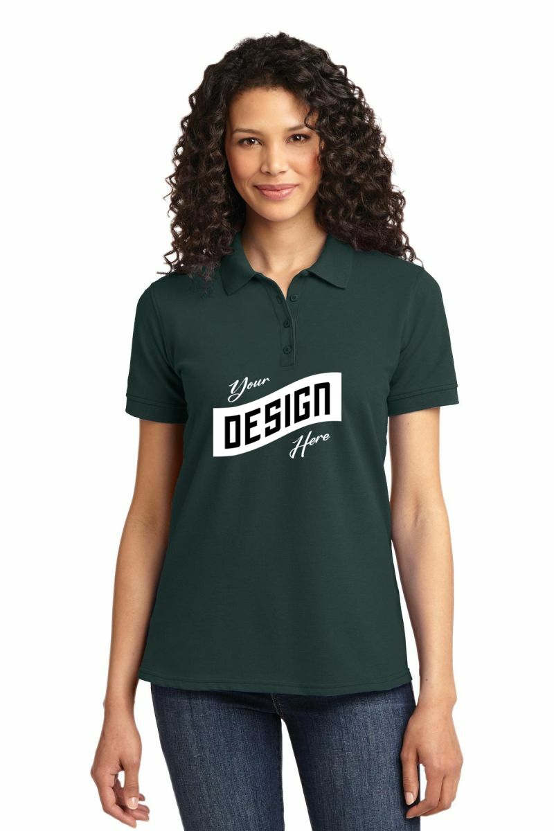 Port & Co   Women's Core Blend Pique Polo