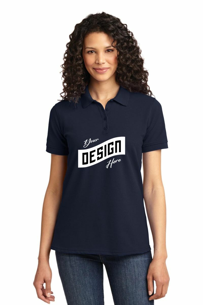 Port & Co   Women's Core Blend Pique Polo
