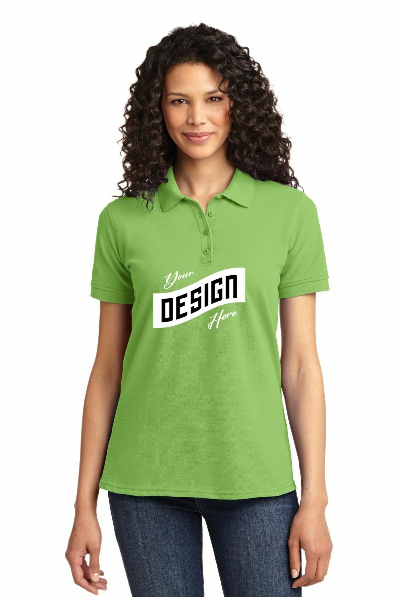 Port & Co   Women's Core Blend Pique Polo