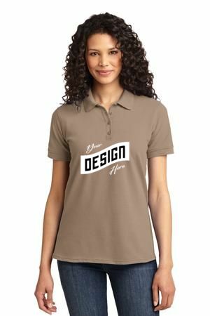 Port & Co   Women's Core Blend Pique Polo