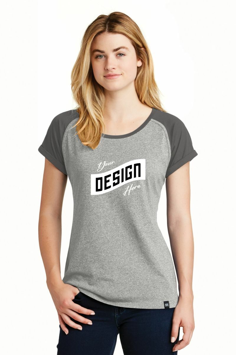 New Era ® Women's Heritage Blend Varsity Tee