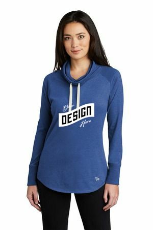 New Era ® Women's Sueded Cotton Blend Cowl Tee LNEA123