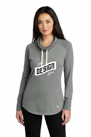 New Era ® Women's Sueded Cotton Blend Cowl Tee LNEA123