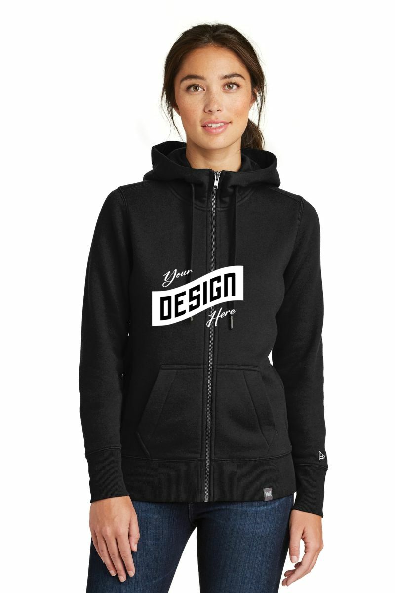 New Era  ®  Women's French Terry Full-Zip Hoodie
