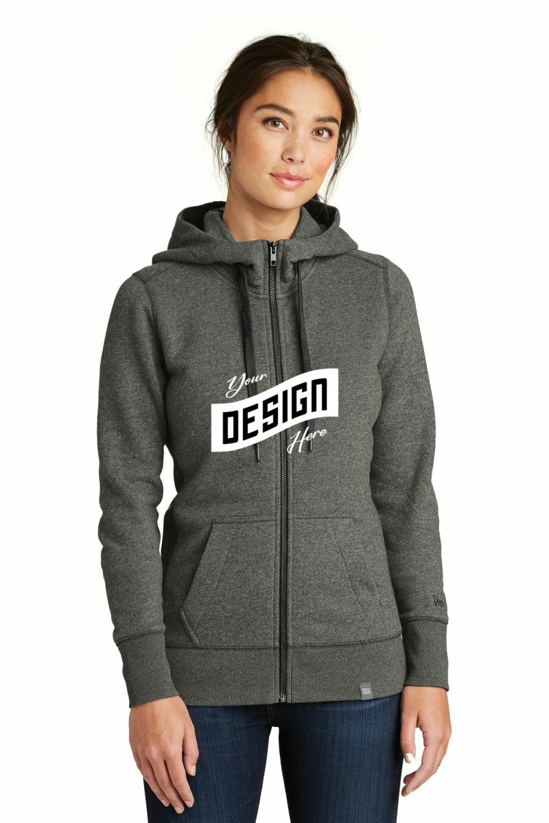 New Era  ®  Women's French Terry Full-Zip Hoodie