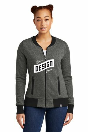 New Era ®  Women's French Terry Baseball Full-Zip