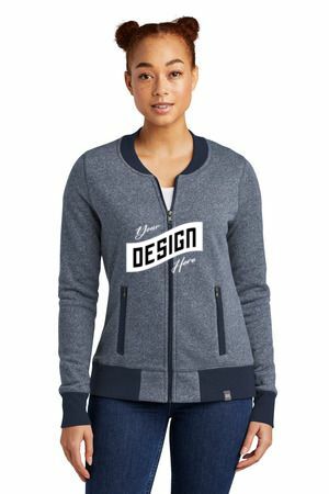 New Era ®  Women's French Terry Baseball Full-Zip