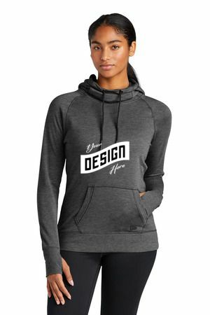 New Era  ®  Women's Tri-Blend Fleece Pullover Hoodie