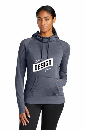 New Era  ®  Women's Tri-Blend Fleece Pullover Hoodie