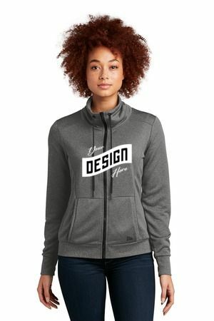 New Era ®  Women's Performance Terry Full-Zip Cowl LNEA530