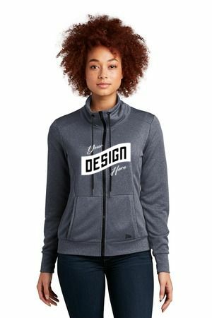 New Era ®  Women's Performance Terry Full-Zip Cowl LNEA530