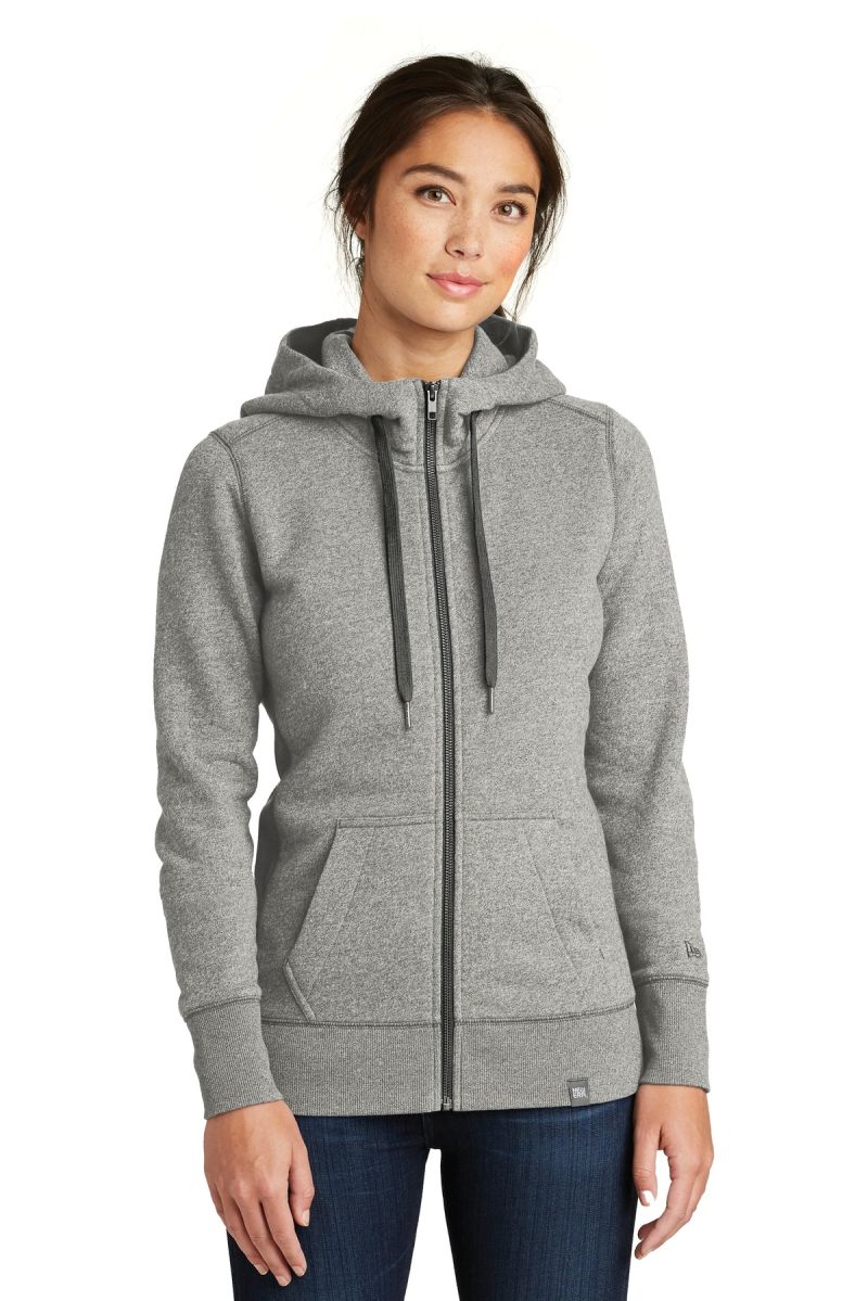 New Era  ®  Women's French Terry Full-Zip Hoodie