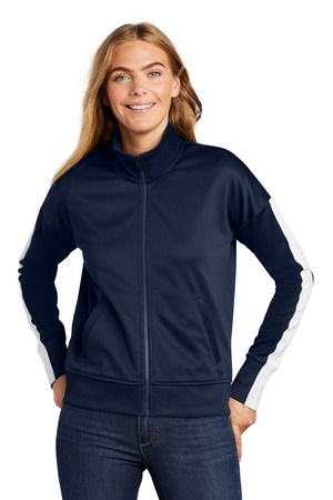  DISCONTINUED  New Era  ®  Women's Track Jacket LNEA650