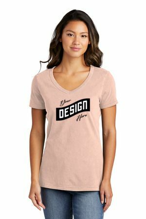 Port & Company ® Women's Beach Wash ® Garment-Dyed V-Neck Tee LPC099V