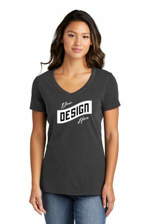 Port & Company ® Women's Beach Wash ® Garment-Dyed V-Neck Tee LPC099V