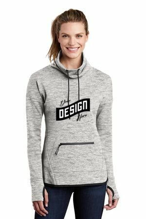 Sport-Tek ® Women's Triumph Cowl Neck Pullover LST280