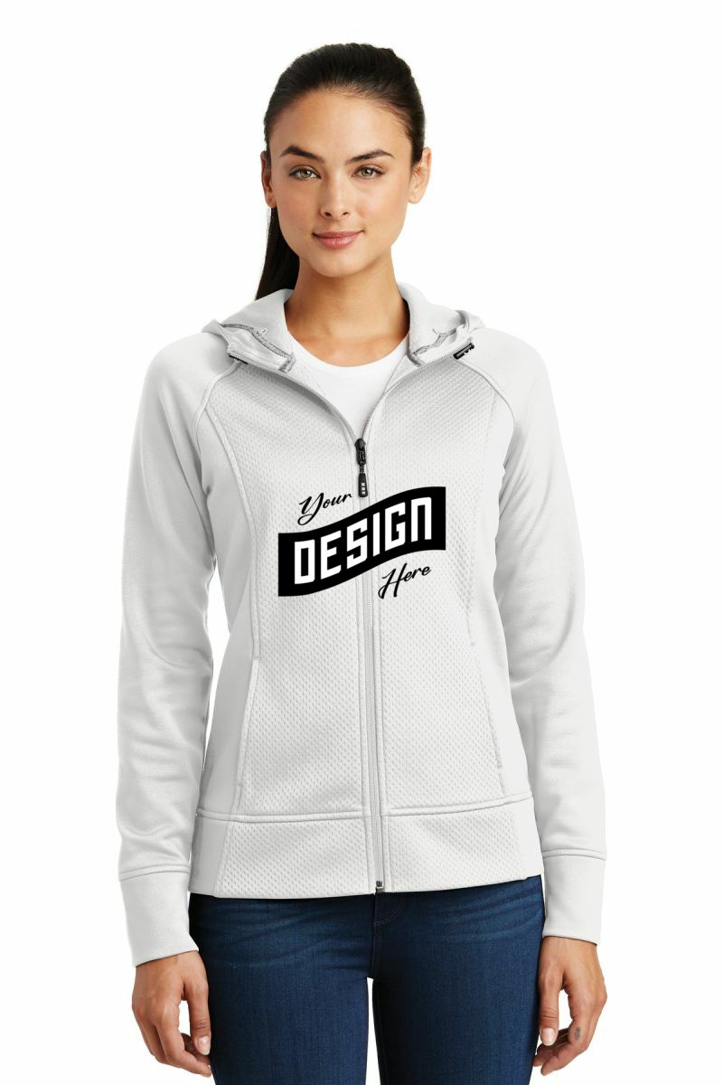  DISCONTINUED  Sport-Tek ®  Ladies Rival Tech Fleece Full-Zip Hooded Jacket