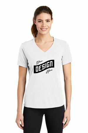 Sport-Tek ® Women's PosiCharge ® RacerMesh ® V-Neck Tee