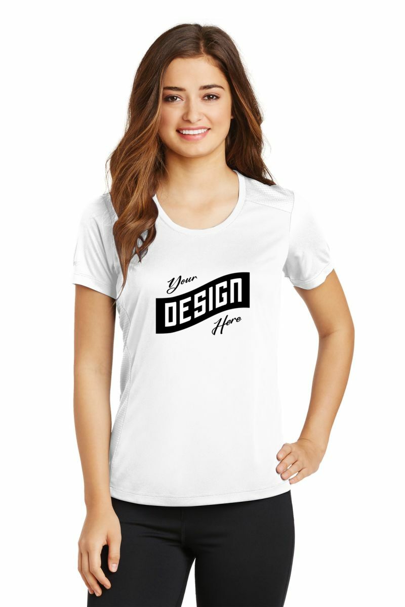 Sport-Tek ® Ladies PosiCharge ® Elevate Scoop Neck Tee
