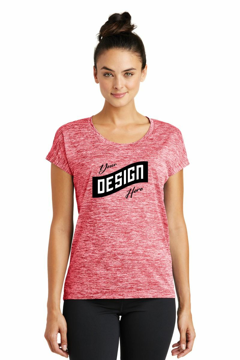 Sport-Tek ® Women's PosiCharge ® Electric Heather Sporty Tee