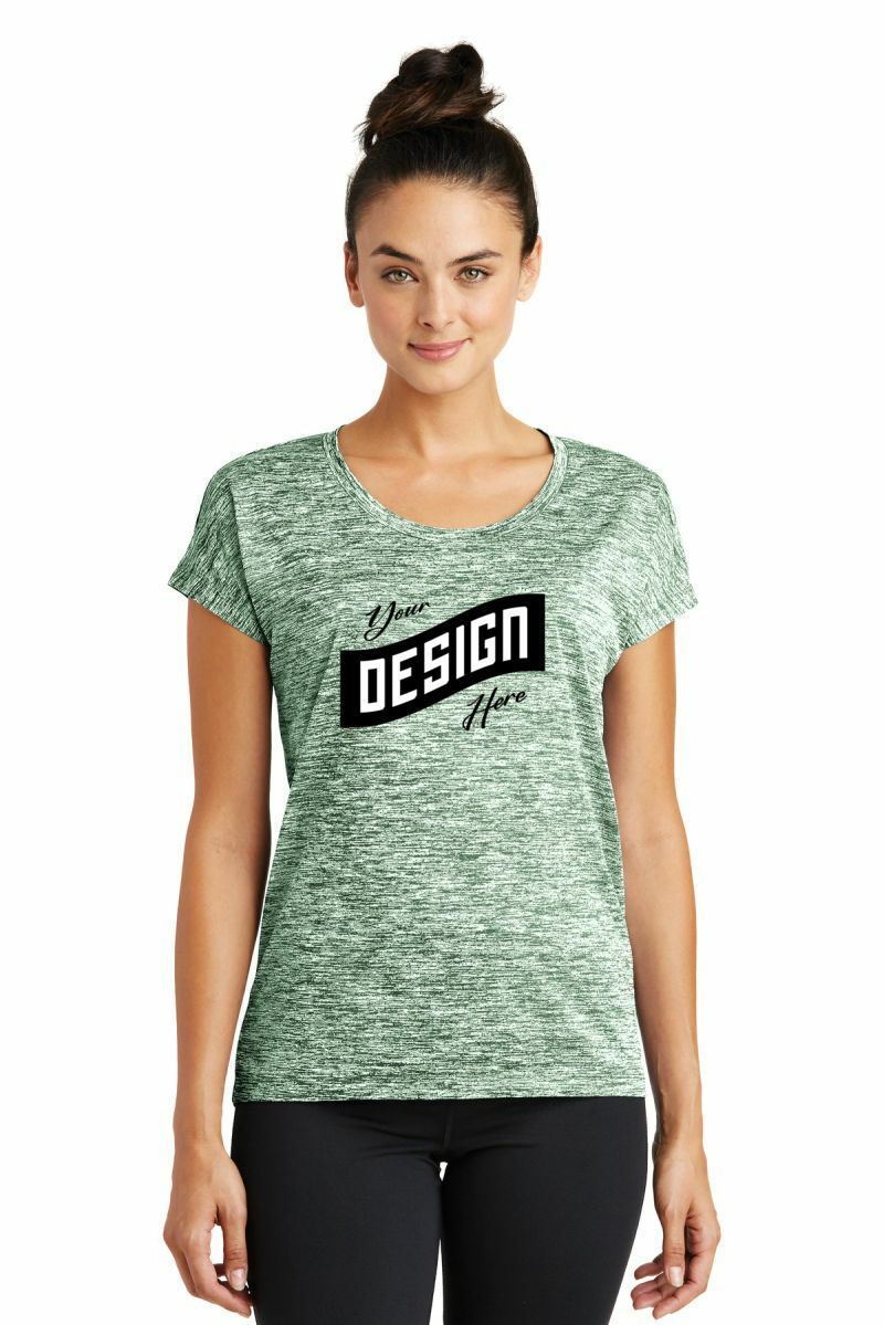 Sport-Tek ® Women's PosiCharge ® Electric Heather Sporty Tee