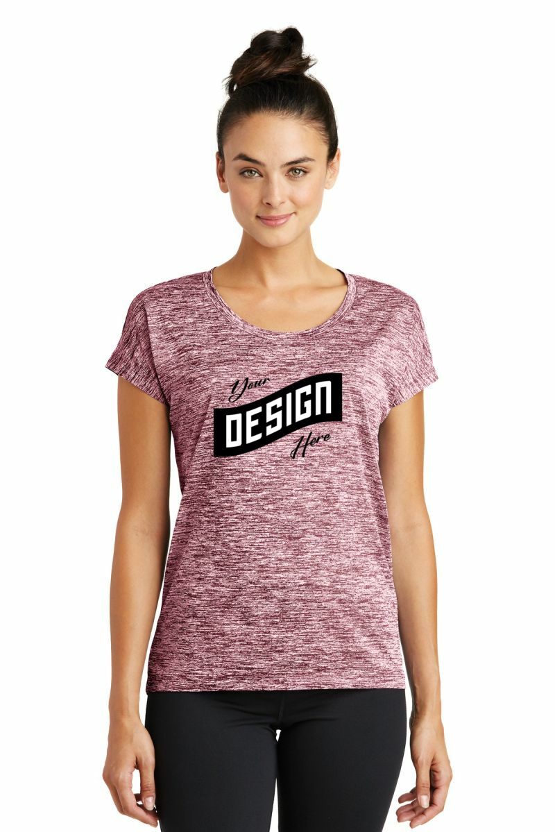 Sport-Tek ® Women's PosiCharge ® Electric Heather Sporty Tee