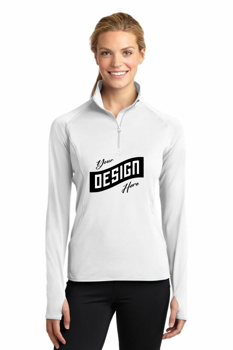 Sport-Tek ®  Women's Sport-Wick ®  Stretch 1/4-Zip Pullover
