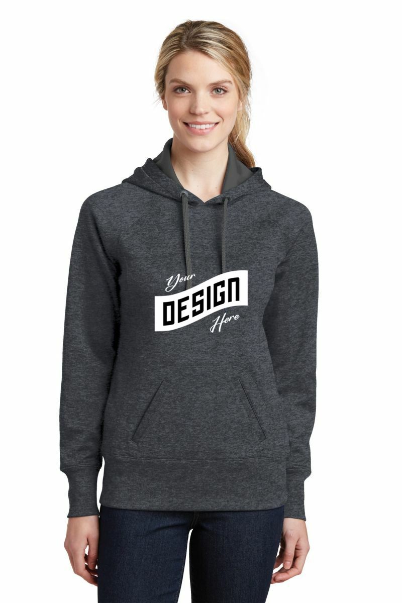  DISCONTINUED  Sport-Tek ®  Ladies Tech Fleece Hooded Sweatshirt