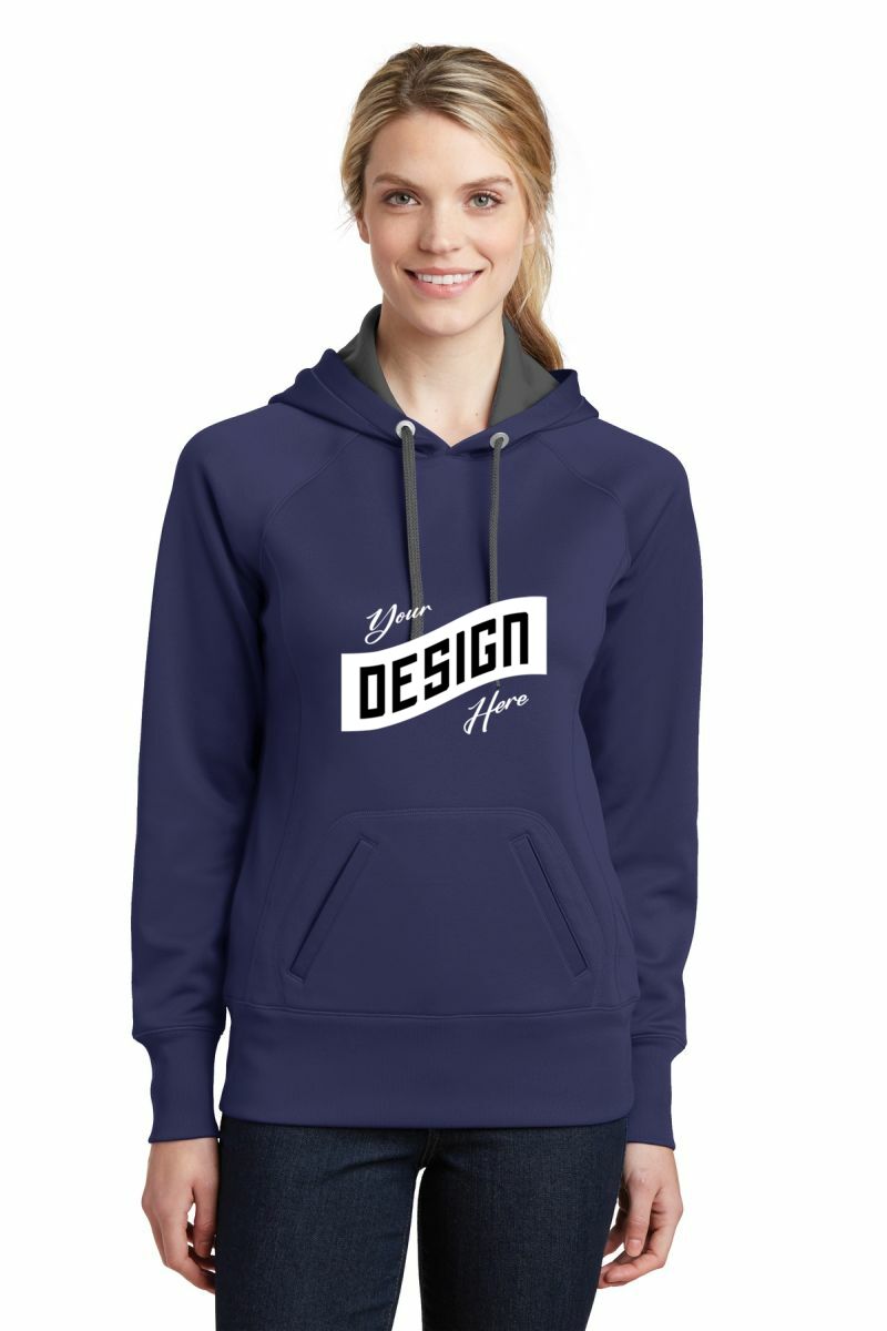  DISCONTINUED  Sport-Tek ®  Ladies Tech Fleece Hooded Sweatshirt