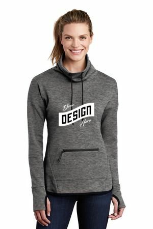 Sport-Tek ® Women's Triumph Cowl Neck Pullover LST280