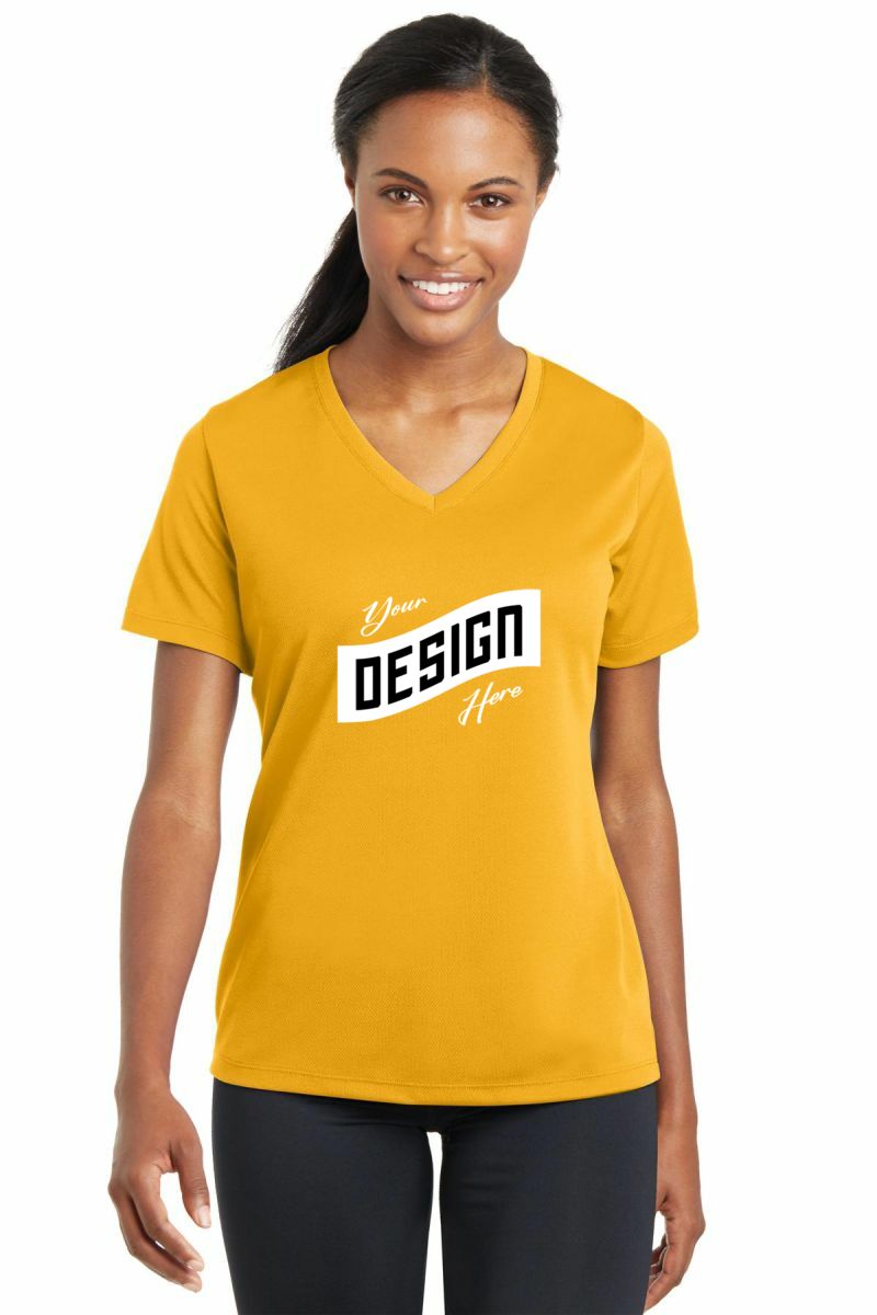 Sport-Tek ® Women's PosiCharge ® RacerMesh ® V-Neck Tee