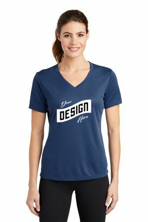 Sport-Tek ® Women's PosiCharge ® RacerMesh ® V-Neck Tee