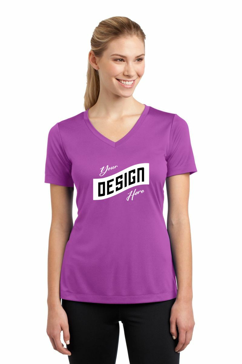 Sport-Tek ® Women's PosiCharge ® Competitor V-Neck Tee