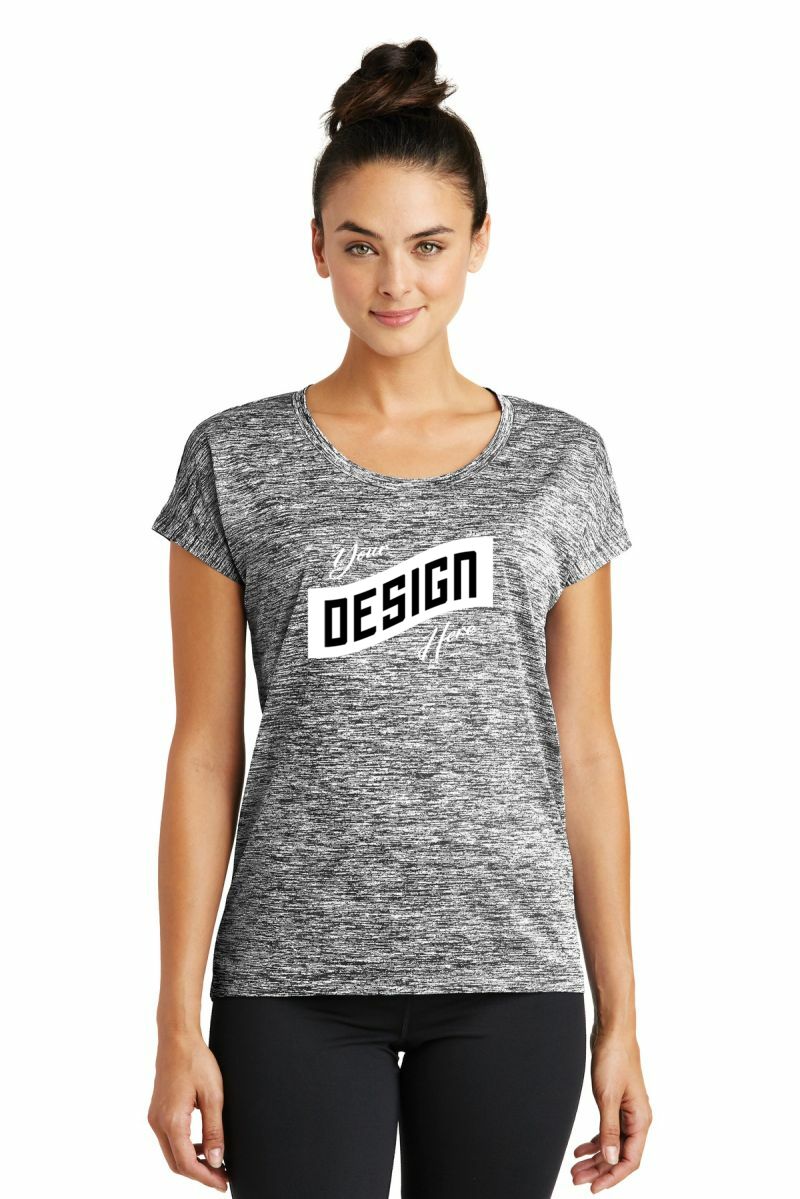 Sport-Tek ® Women's PosiCharge ® Electric Heather Sporty Tee
