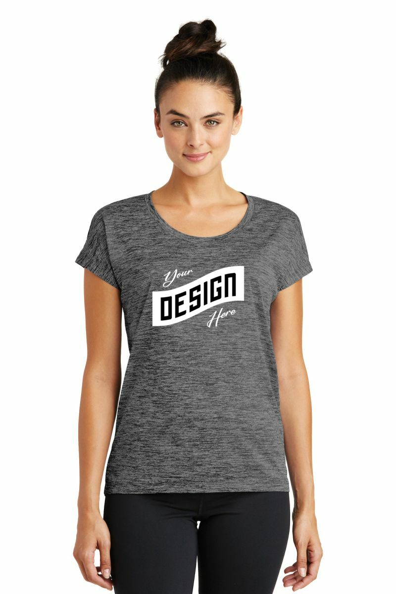 Sport-Tek ® Women's PosiCharge ® Electric Heather Sporty Tee