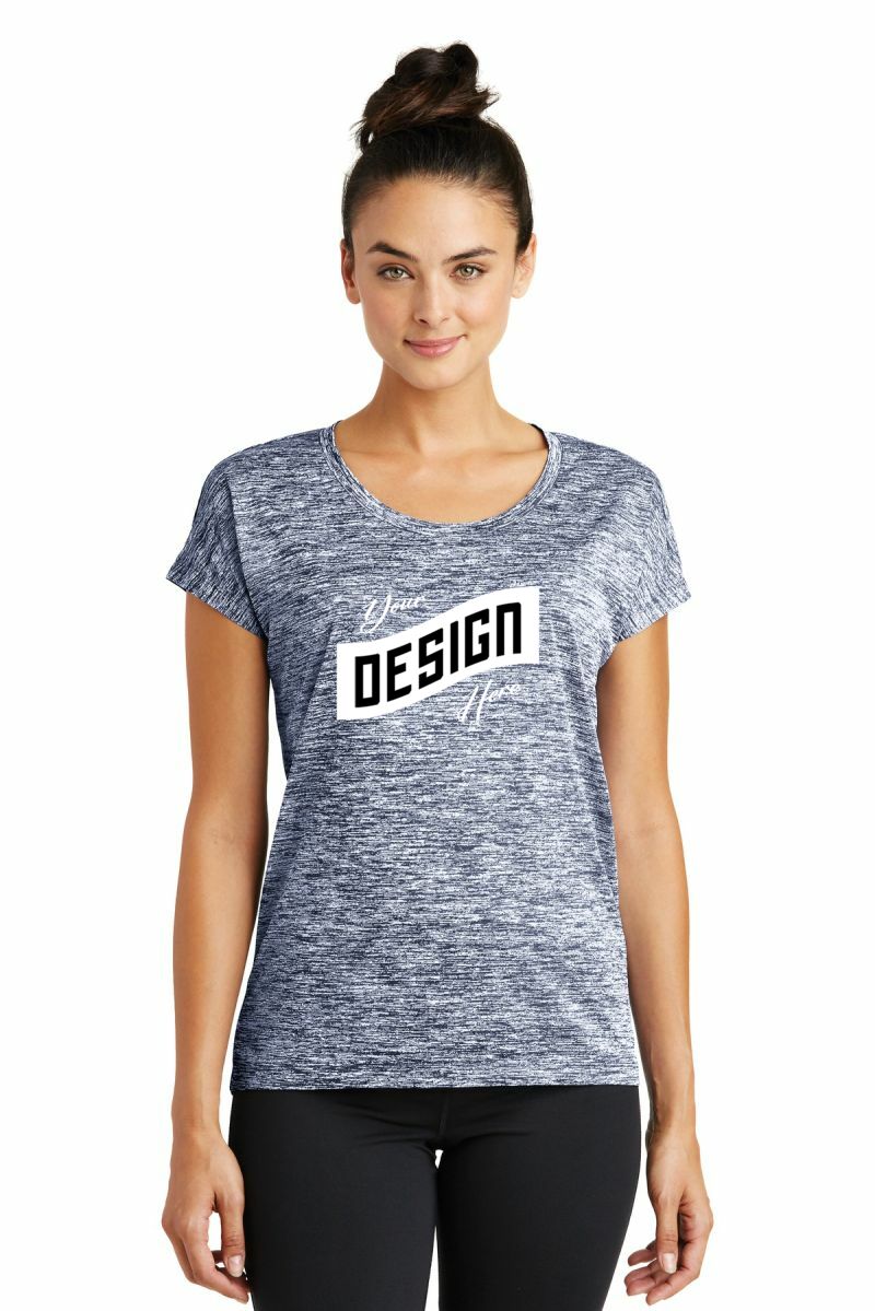 Sport-Tek ® Women's PosiCharge ® Electric Heather Sporty Tee