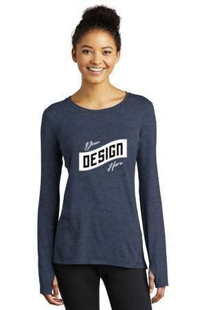 Sport-Tek ® Women's Exchange 1.5 Long Sleeve Crew