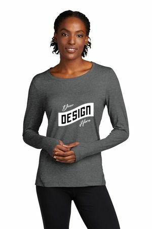 Sport-Tek ® Women's Exchange 1.5 Long Sleeve Crew