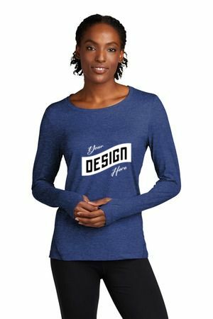 Sport-Tek ® Women's Exchange 1.5 Long Sleeve Crew