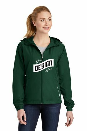 Sport-Tek ® Women's Colorblock Hooded Raglan Jacket