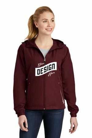 Sport-Tek ® Women's Colorblock Hooded Raglan Jacket