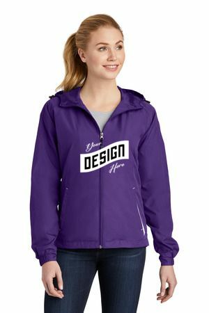 Sport-Tek ® Women's Colorblock Hooded Raglan Jacket