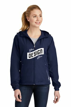 Sport-Tek ® Women's Colorblock Hooded Raglan Jacket
